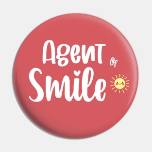 Agent of smile Pin