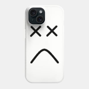 Frowny Dead Face Phone Case