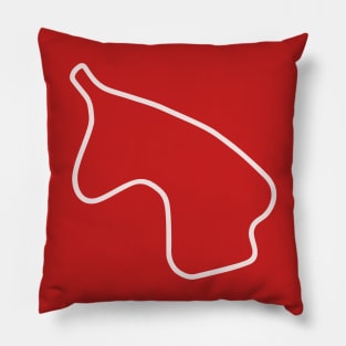 Mosport Park [outline] Pillow