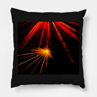 MOTHERSHIP RED ORANGE Pillow