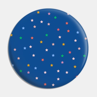 Multi Colored Stars in the Sky Pin