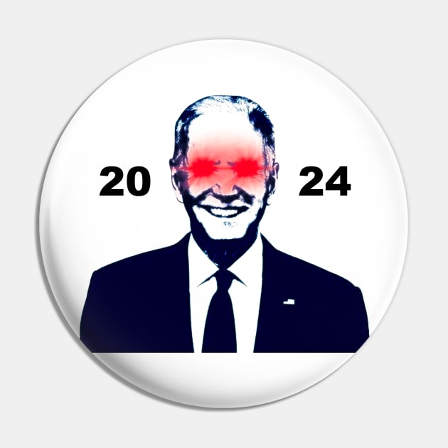 Dark Brandon 2024 Meme Biden Harris For President 2024 Pin by TrikoNovelty