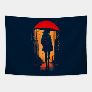 In The Rain Tapestry