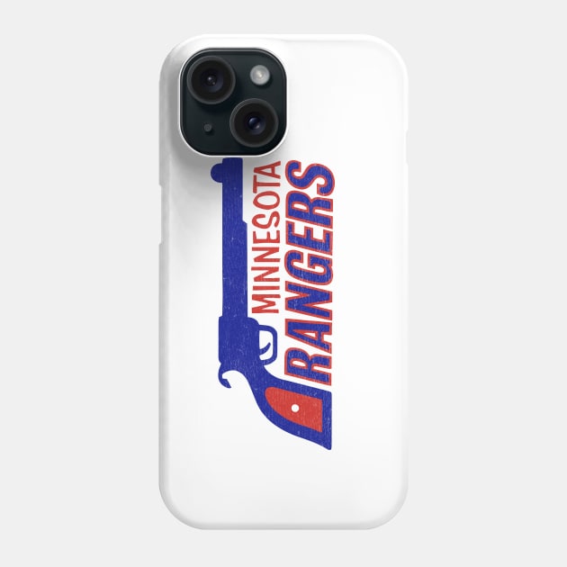 Defunct Minnesota Rangers Hockey Phone Case by LocalZonly