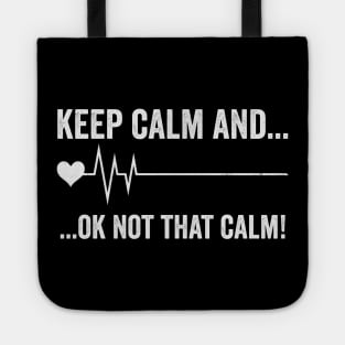 Heart Attack Survivor Funny Heart Surgery Quotes Tote