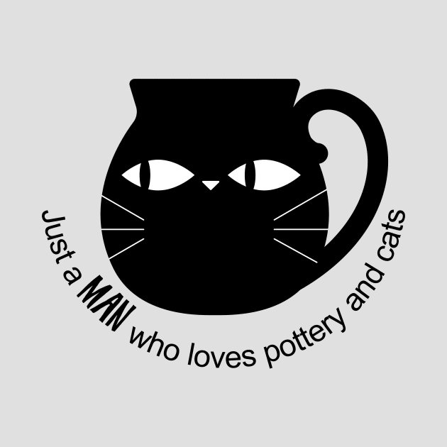 Just a man who loves pottery and cats by Teequeque