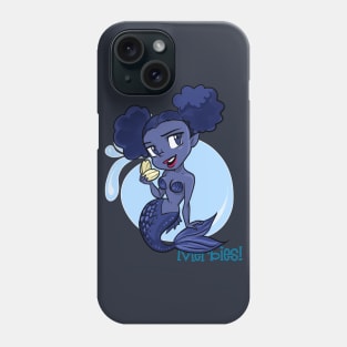 Deep Blue Merbie Phone Case