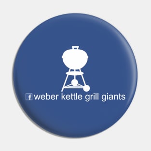 Grill Giants Facebook Logo Tshirt Pin