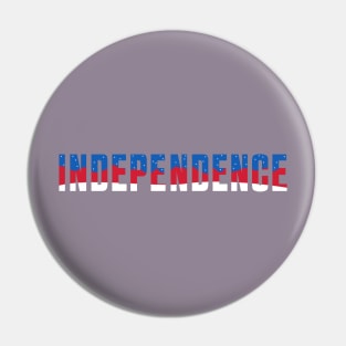 American Independence Landscape Pin