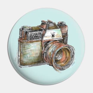 Analogue Camera - Vintage Objects. Pin