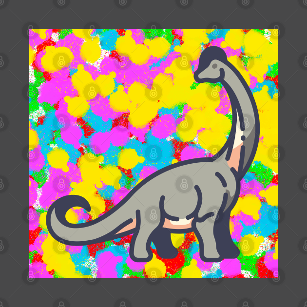 brachiosaurus with tie
