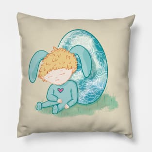 Cute anime Easter boy Pillow