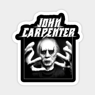 John Carpenter Metal Portrait Magnet