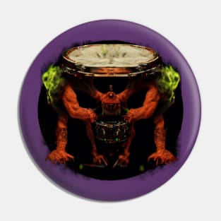 MonsterDrums Pin