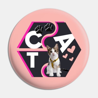 CUTE CAT Puzzle Pin