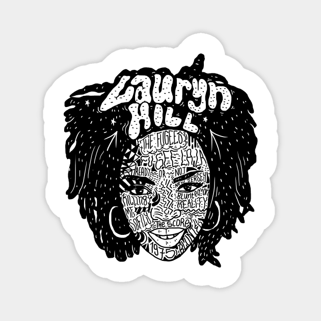 Lauryn Hill Magnet by nickcocozza