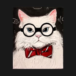 Chemistry Cat Contemplates the Science of Catnip T-Shirt
