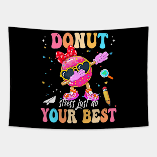 Groovy Donut Stress Best Testing Day Teachers Tapestry