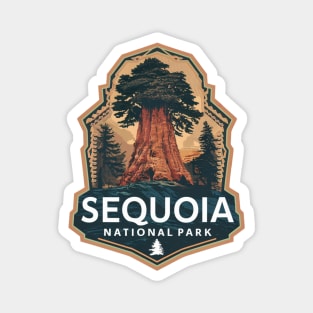 Sequoia National Park Sierra Nevada Magnet