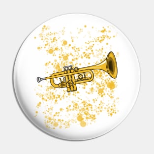 Trumpet Teacher Trumpeter Brass Musician Pin