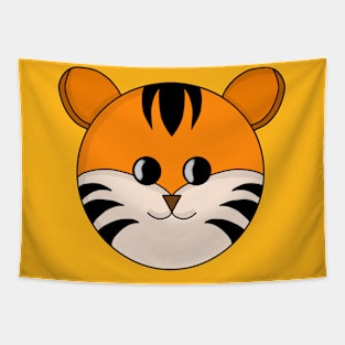 Cute Tiger Kawaii Tapestry