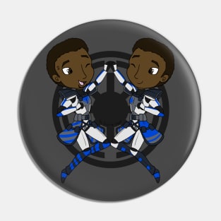 Chibi Twins Pin