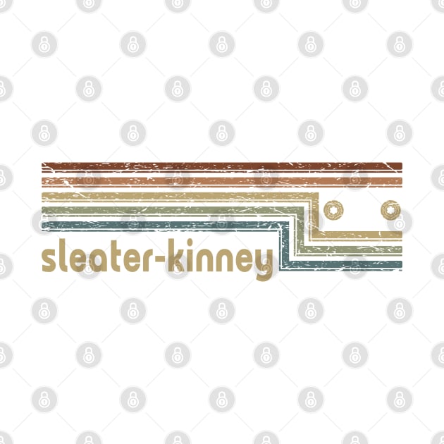 Sleater-Kinney Cassette Stripes by casetifymask