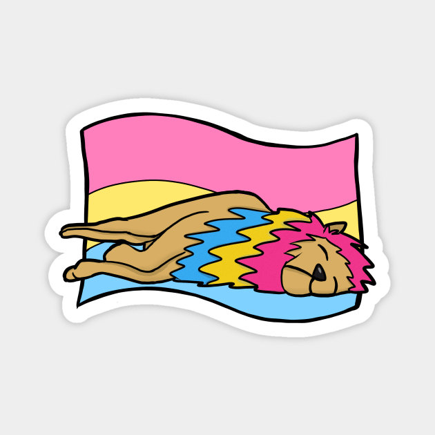 Pansexual Pride Flag Magnet by marzipanpond