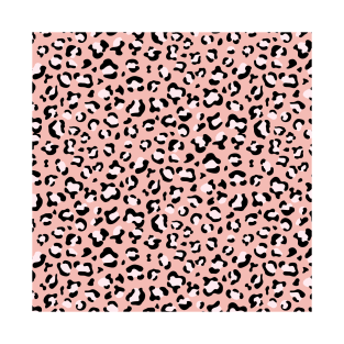 Leopard Print, Leopard Spots, Pink Leopard T-Shirt