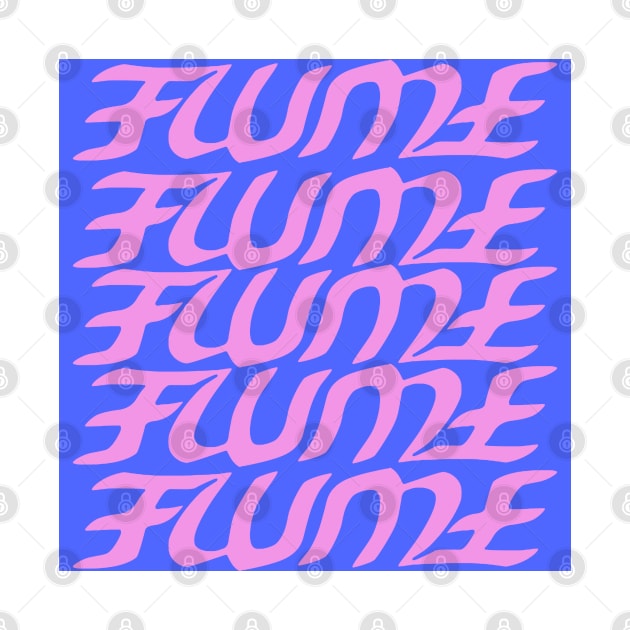 Hi This Is Flume Logo Multi-Coloured 1 by fantanamobay@gmail.com