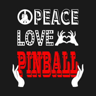 Piece Love Pinball Hands T-Shirt