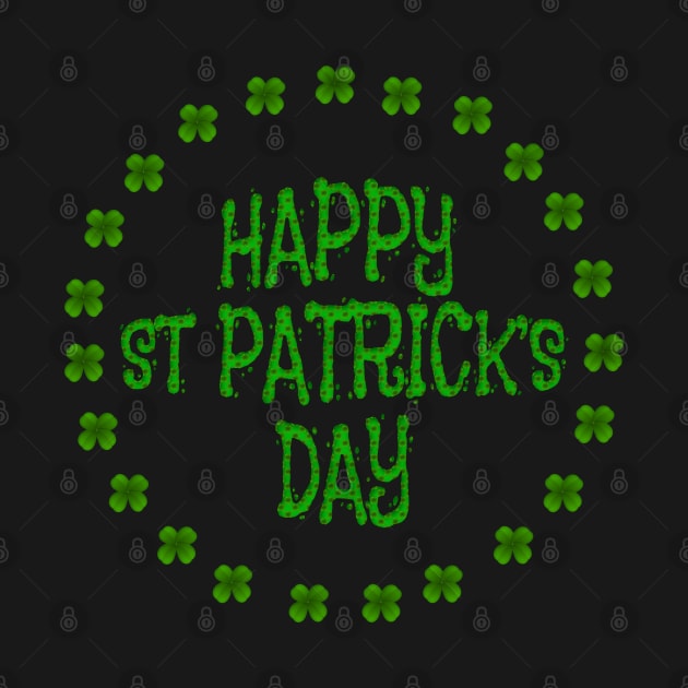 Happy St Patrick's Day Design by Roly Poly Roundabout