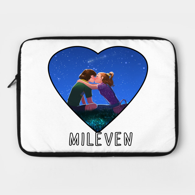 Mileven Stranger Things Laptop Case Teepublic