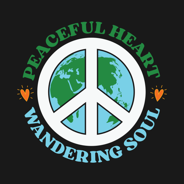 Peaceful heart, wandering soul by Skinite