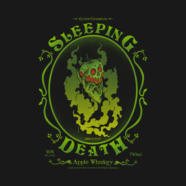 Disover Sleeping Death Whiskey - Whiskey - T-Shirt