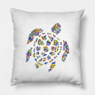 Dotty Turtle Pillow