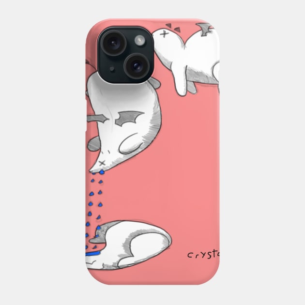 Flying creatures Phone Case by Crystalpupz