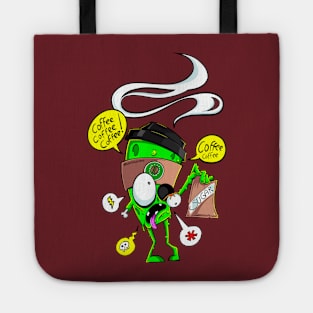 Coffee Zombie Tote