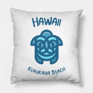 Hawaii Keaukaha Beach Pillow