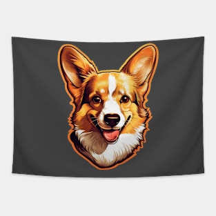 Corgi Tapestry