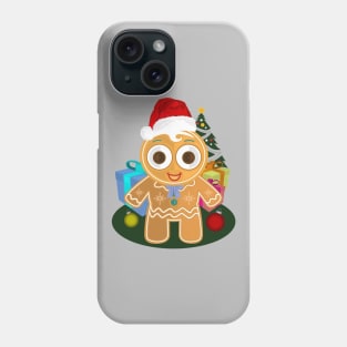 Christmas - Ginger Bread Man Phone Case