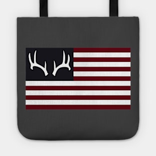 Antler American Flag Tote