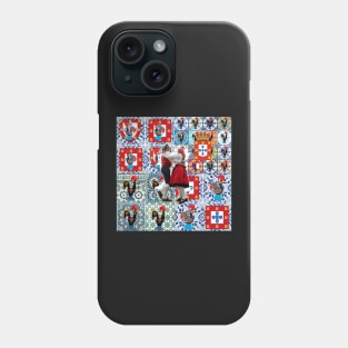 Portuguese folk art Phone Case