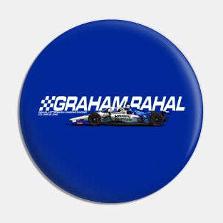 Graham Rahal 2022 (white) Pin