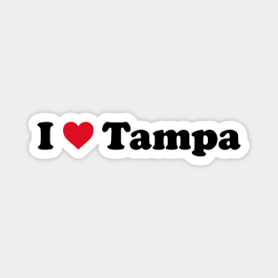 I Love Tampa Magnet