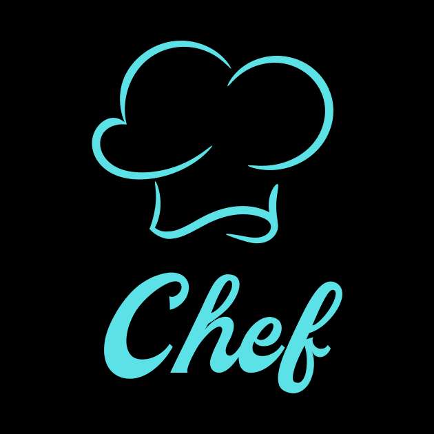 Chef Kitchen Hat Cooking by Foxxy Merch