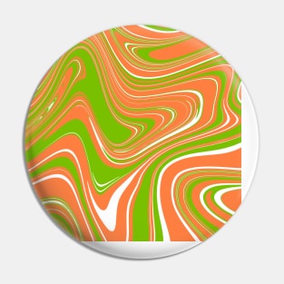 Orange Red Green Colors Marble Pattern Swirl Design Abstract Art Background Pin