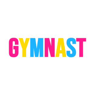 GYMNAST (Pansexual flag colors) T-Shirt