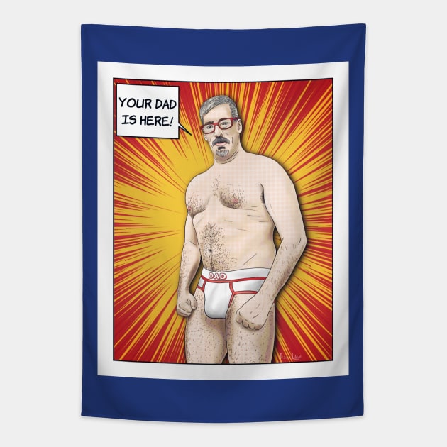 Your Dad Tapestry by JasonLloyd