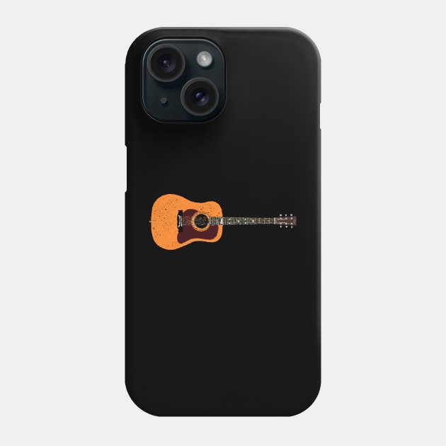 Lester Flatt Martin D-28 Phone Case by Daniel Cash Guitar